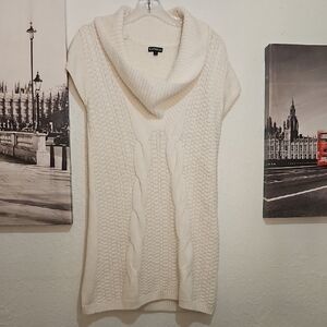 Lands' End Women's Cream Sweater